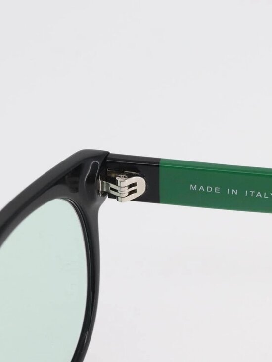 CHANEL COCO Mark Glasses plastic Green CC Auth BAZ663 main image 14